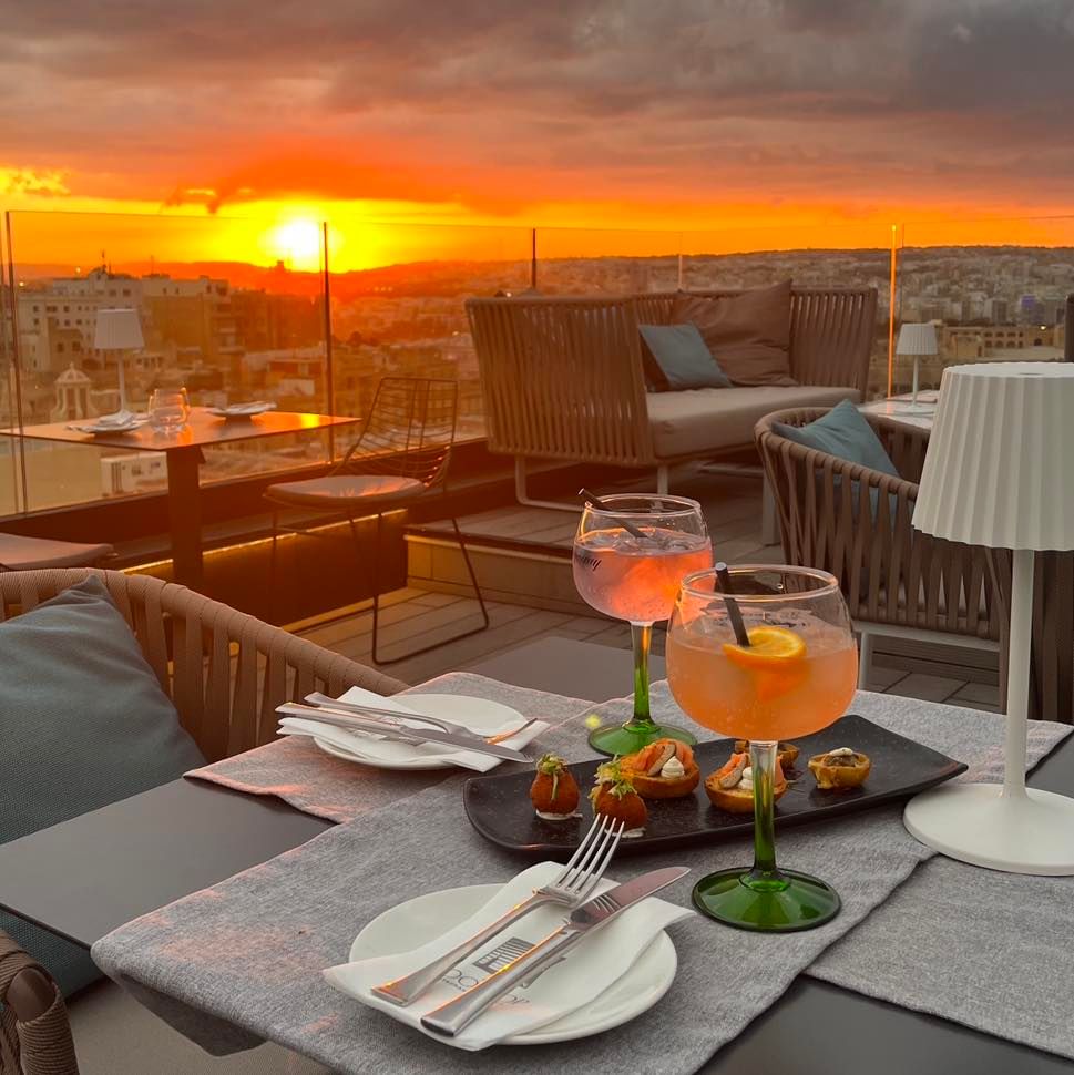 Sunset Rooftop Dining — Karen for creative-wellness Karen Culinary Loft — event booking Kenya